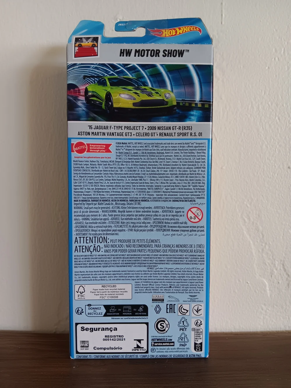 Hot Wheels 2026 HW Motor Show 5-Car Pack